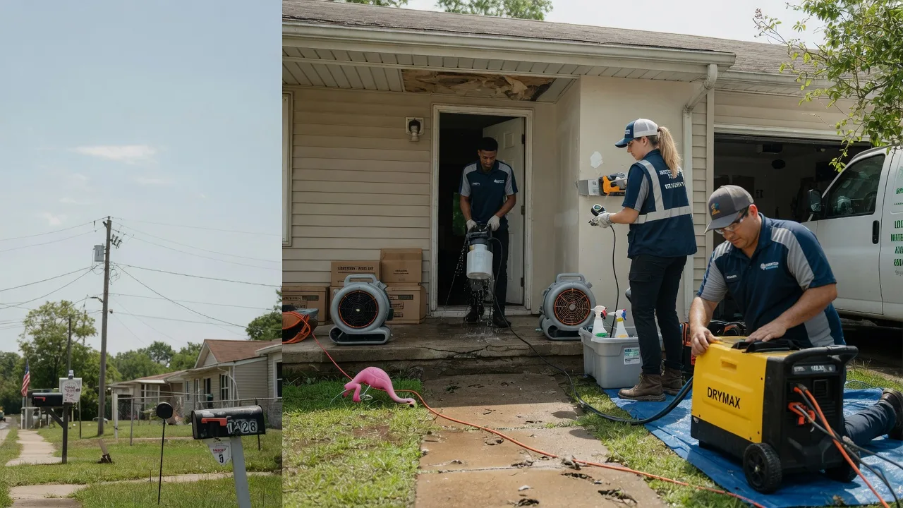 Storm Damage Water Removal in Cunningham, KS near me